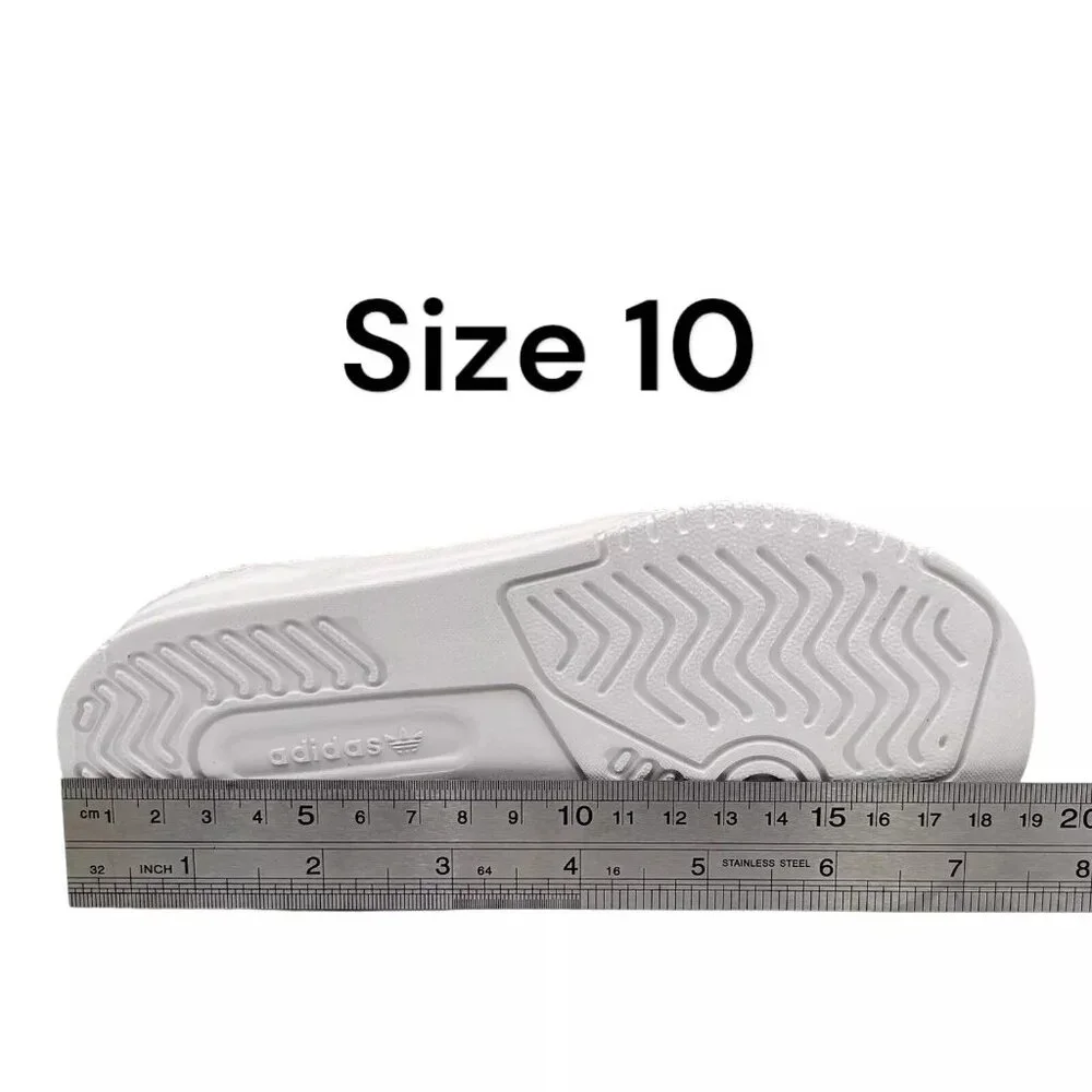 Adidas Drop Step Low Toddler Boy's Slip-on Casual Leather Sneakers Size 10 White